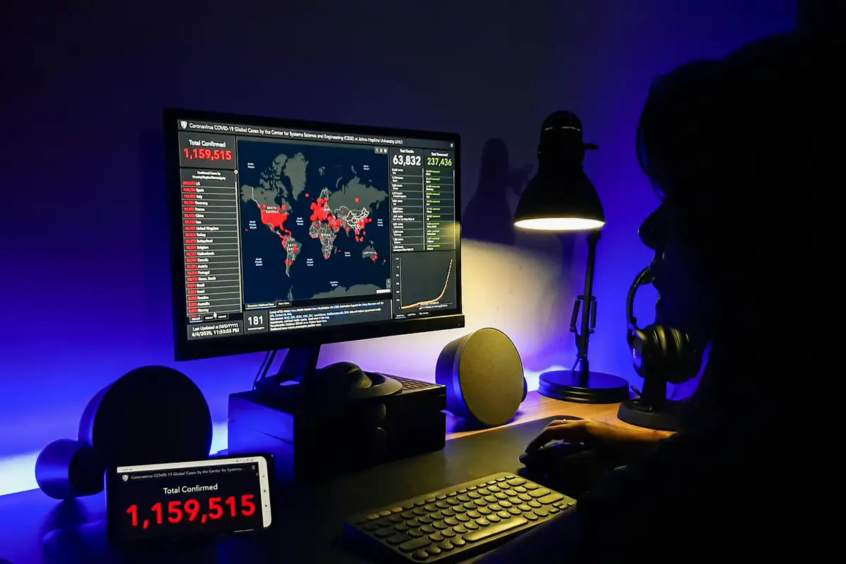 Setting up the £87 scrap tracking station